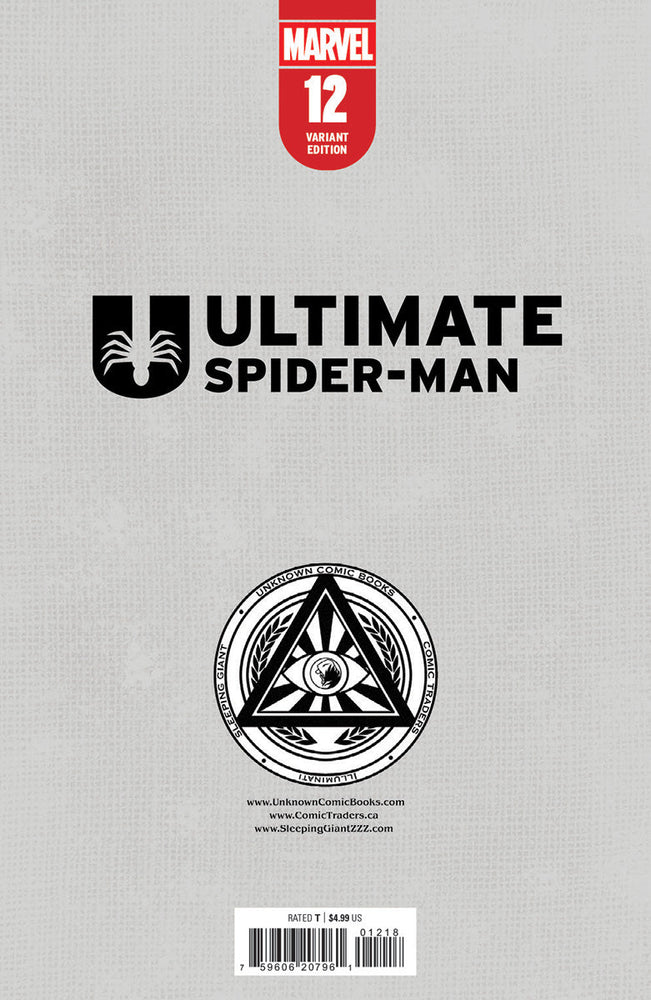 [Signed by Leirix] Ultimate Spider-Man #12 Unknown Comics Leirix Exclusive Var [IN STOCK] (ONLINE ORDER ONLY)