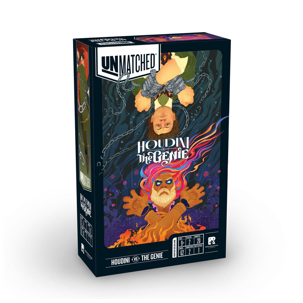 Unmatched: Houdini vs The Genie (ONLINE ORDER ONLY)