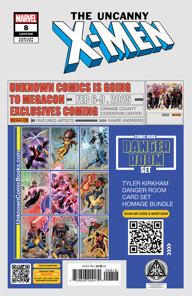 Uncanny X-Men #8 Unknown Comics Leirix Exclusive Var (01/08/2025) (ONLINE ORDER ONLY)