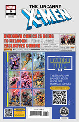 Uncanny X-men #9 Unknown Comics Stephen Segovia Exclusive Var (01/22/2025) (ONLINE ORDER ONLY)