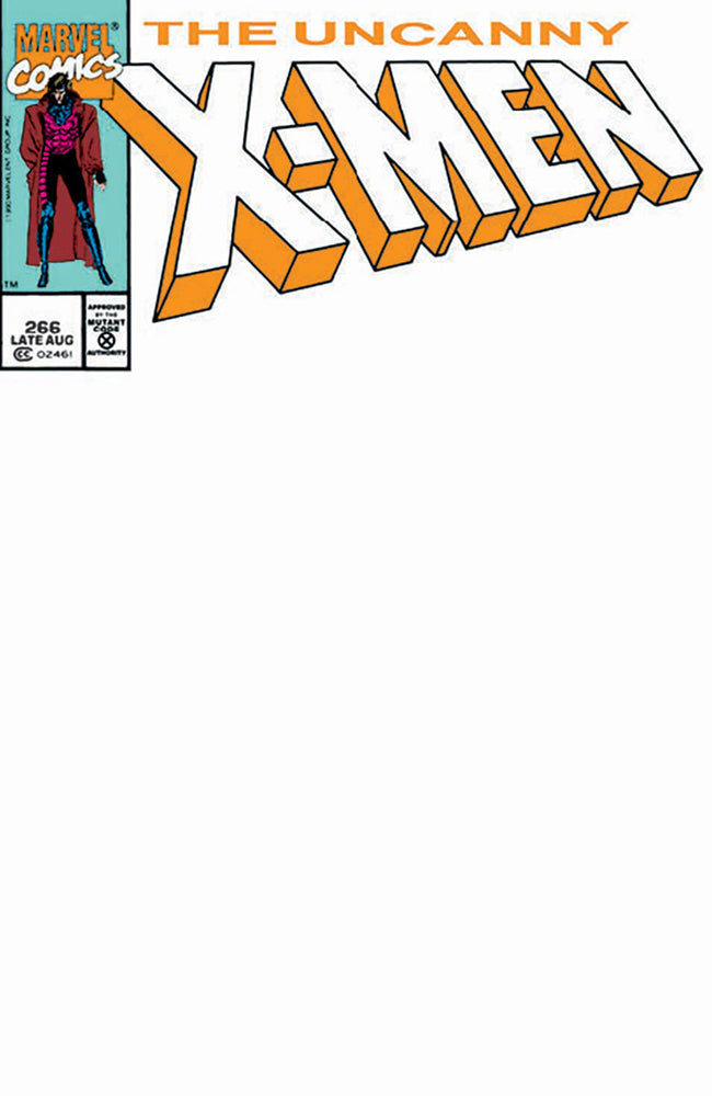 Uncanny X-Men #266 Facsimile Unknown Comics Exclusive Blank Var (08/07/2024) (ONLINE ORDER ONLY)