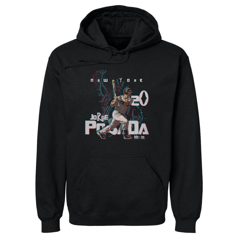 Jorge Posada New York Y 3D Graphic WHT (ONLINE ORDER ONLY)