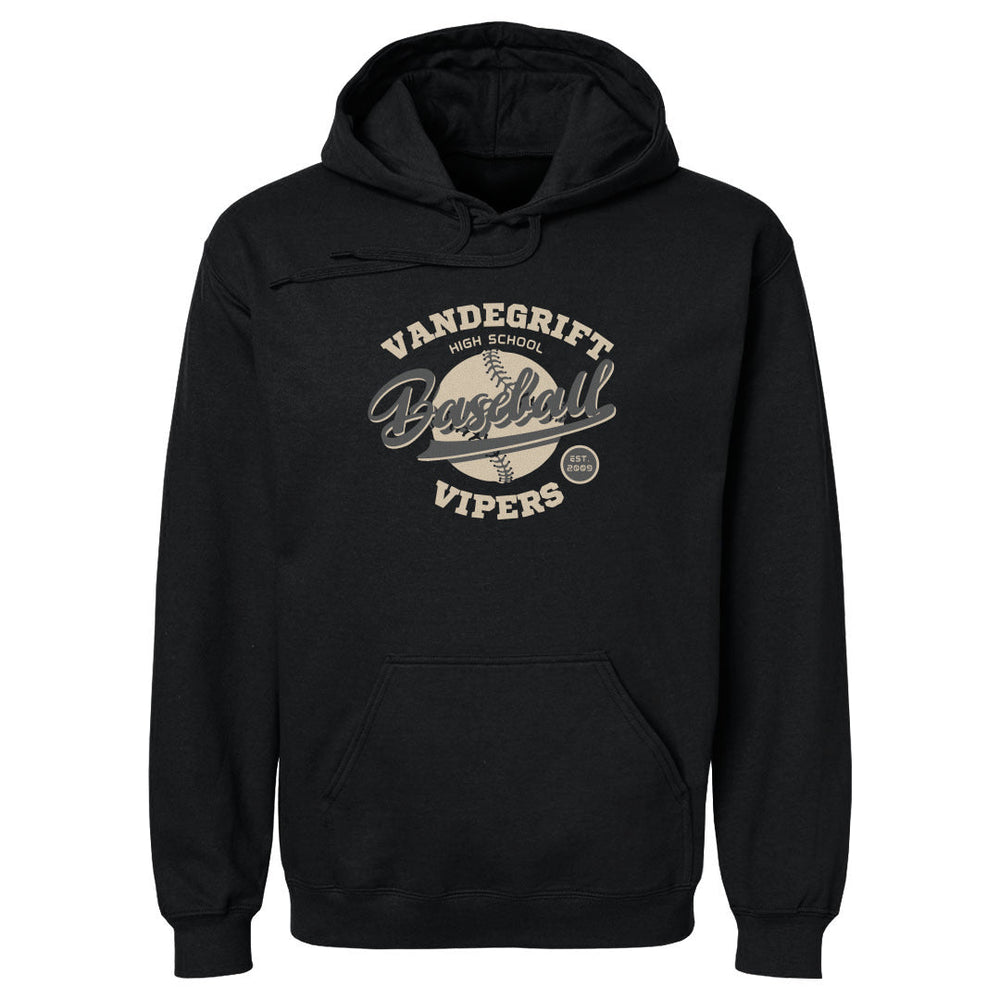 Vandegrift Crown Trio Baseball Script WHT (ONLINE ORDER ONLY)