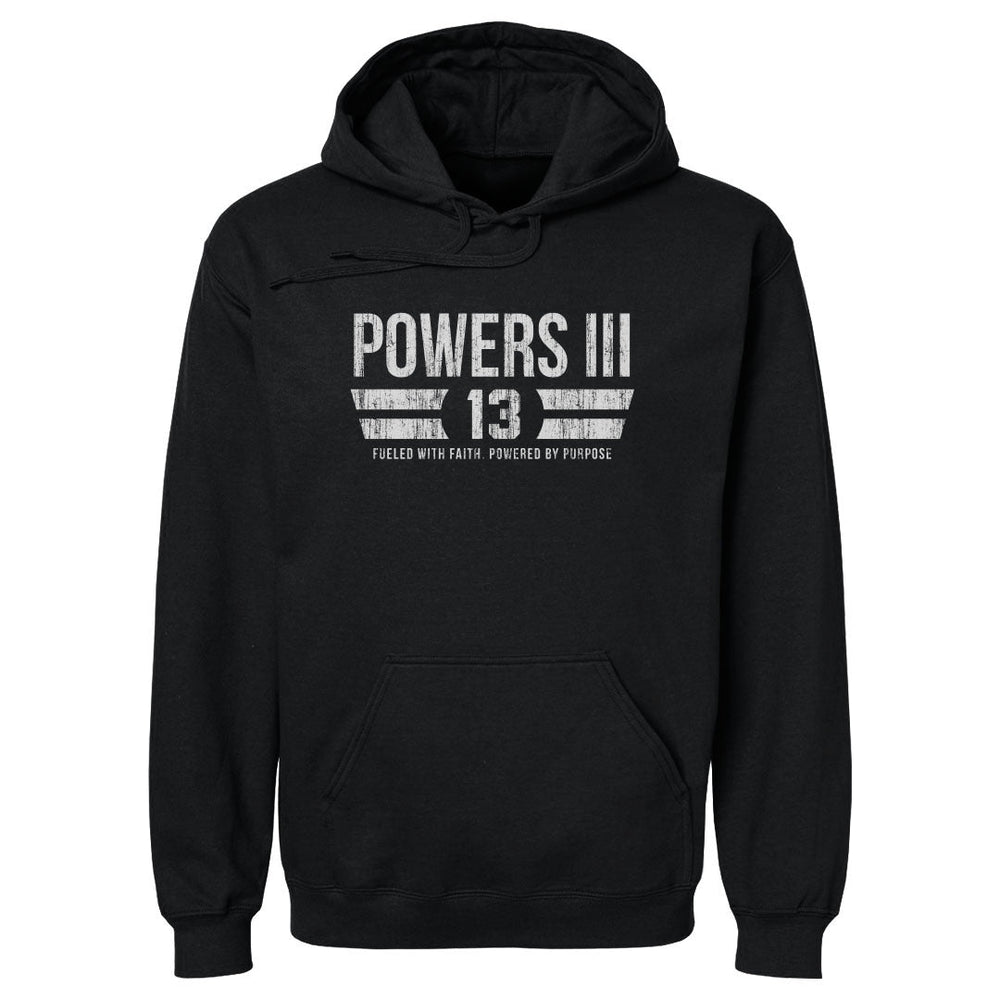Reggie Powers III College Font WHT (ONLINE ORDER ONLY)