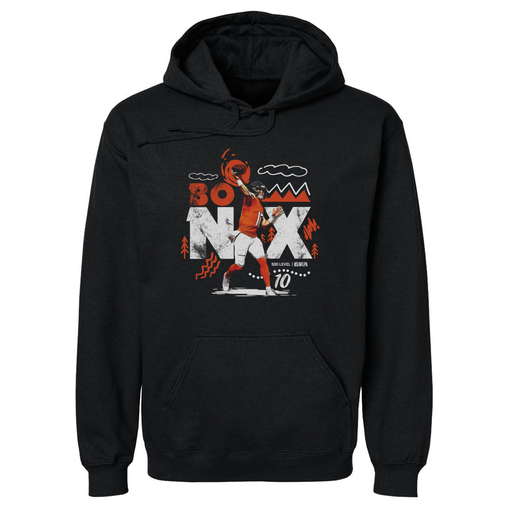 Bo Nix Denver Player Name WHT (ONLINE ORDER ONLY)
