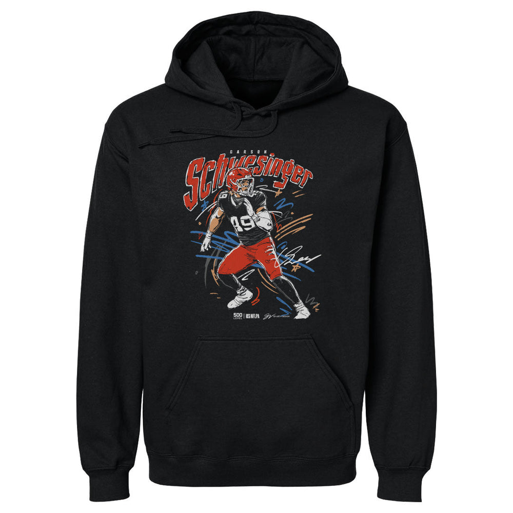 Carson Schwesinger Cleveland Scribble WHT (ONLINE ORDER ONLY)
