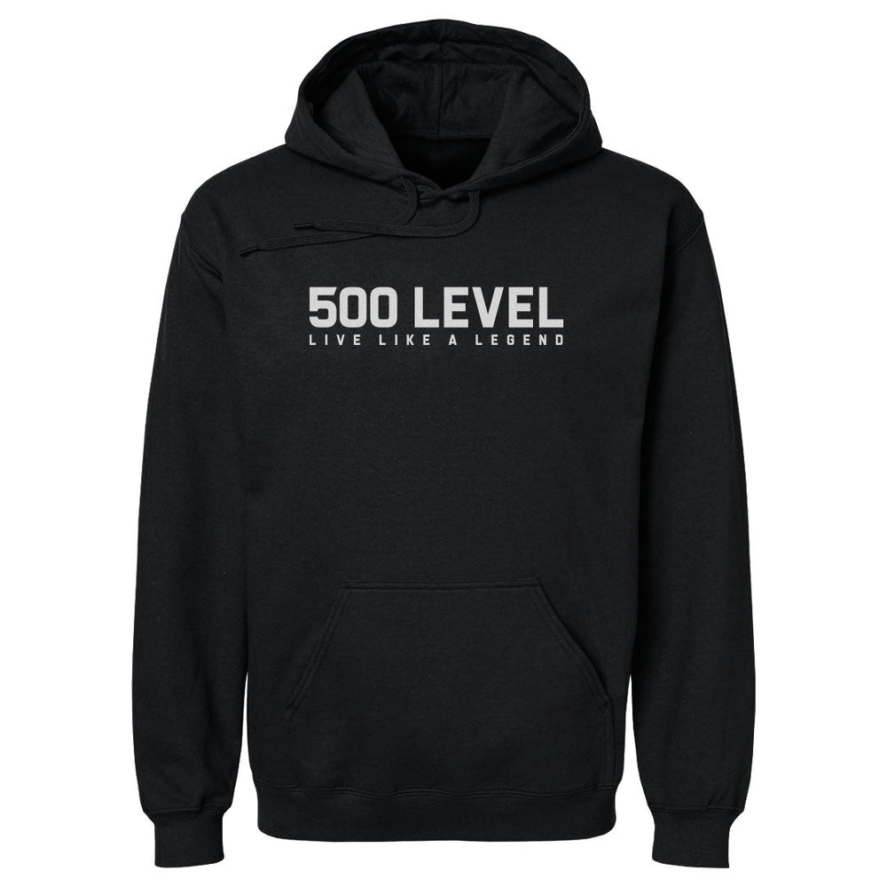 500 LEVEL Wordmark WHT (ONLINE ORDER ONLY)