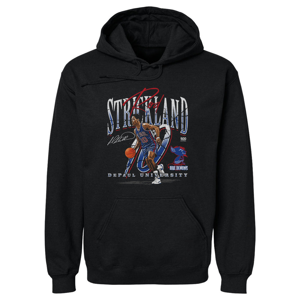 Rod Strickland DePaul Blue Demons Throwback WHT