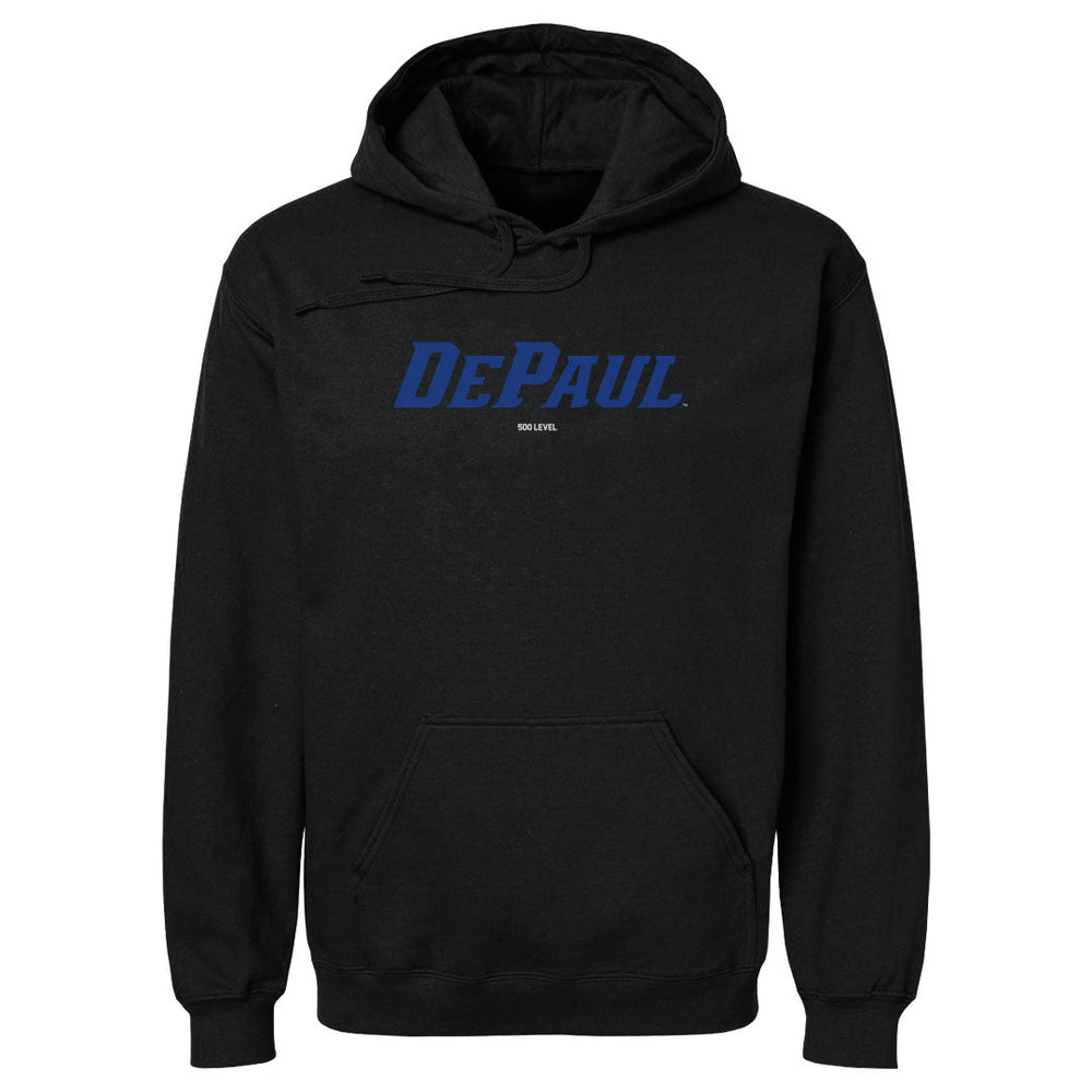 DePaul Blue Demons Wordmark Royal WHT (ONLINE ORDER ONLY)