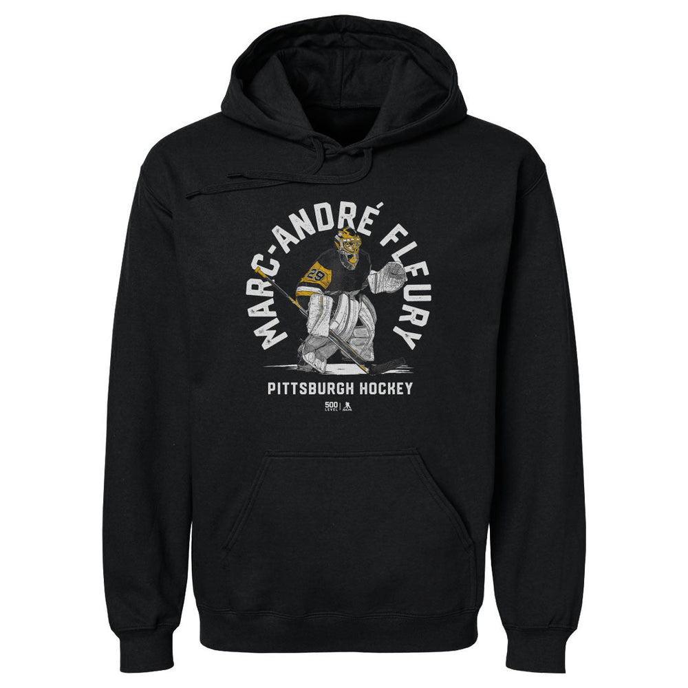 Marc-Andre Fleury Pittsburgh Emblem WHT (ONLINE ORDER ONLY)