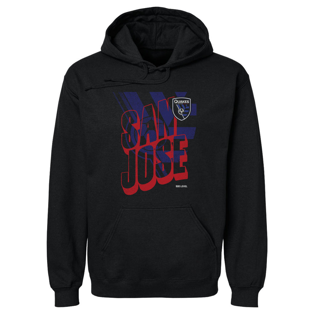 San Jose Earthquakes Wave Bold WHT (ONLINE ORDER ONLY)