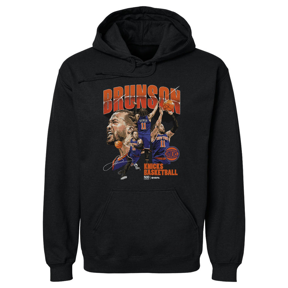 Jalen Brunson New York Knicks Collage WHT
