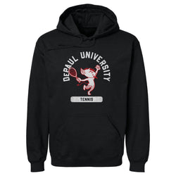 DePaul Blue Demons Mascot Tennis WHT