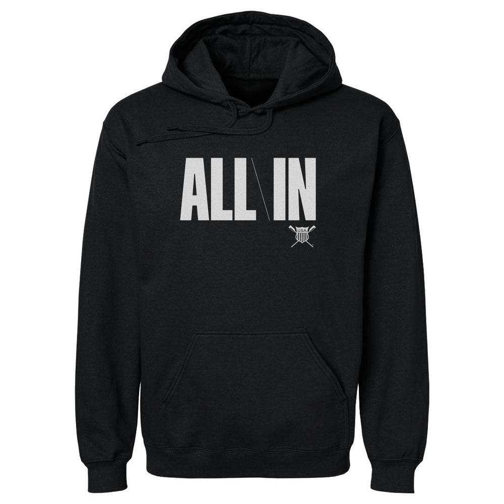 USRowing ALL IN WHT (ONLINE ORDER ONLY)
