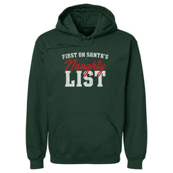 Christmas First On Santa's Naughty List WHT (ONLINE ORDER ONLY)