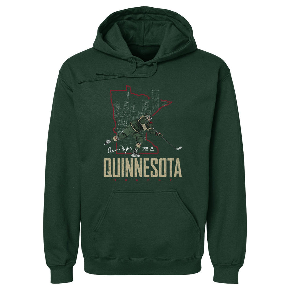 Quinn Hughes Minnesota Quinnesota State WHT (ONLINE ORDER ONLY)