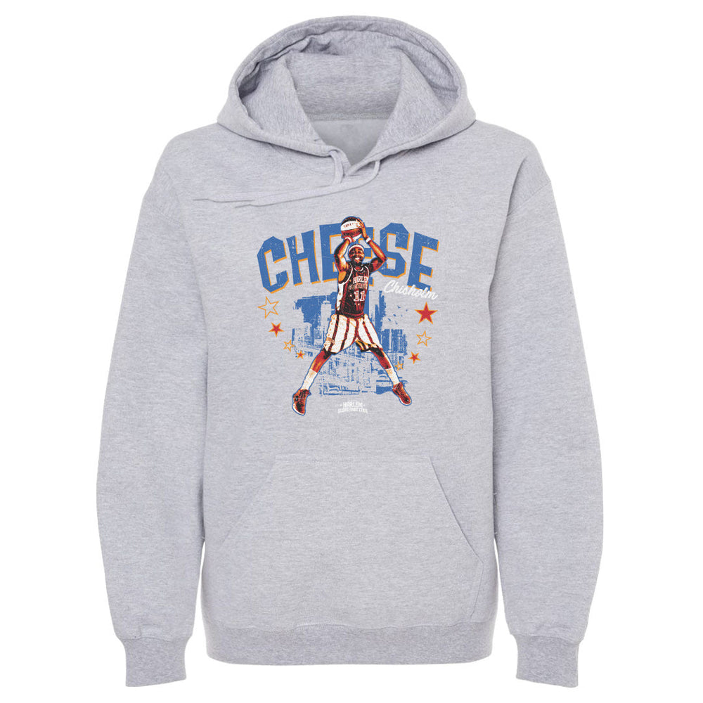Cheese Chisholm Harlem Globtrotters Nickname WHT (ONLINE ORDER ONLY)