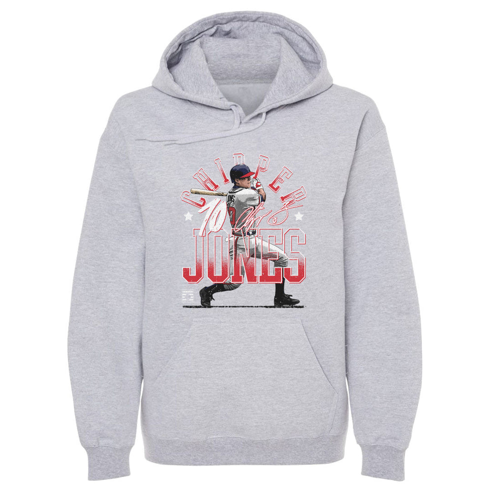 Chipper Jones Atlanta Arch WHT (ONLINE ORDER ONLY)
