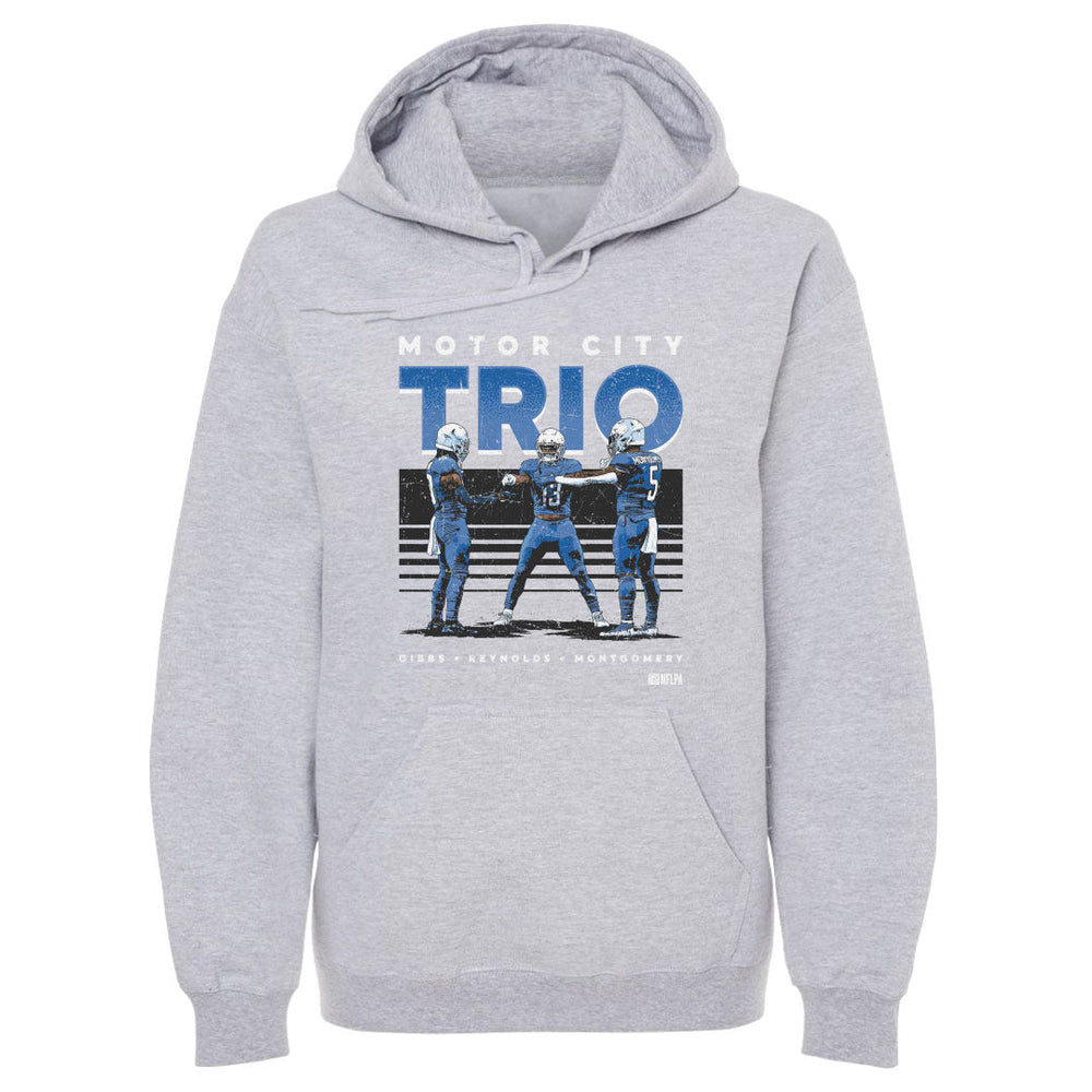 Jahmyr Gibbs Craig Reynolds & David Montgomery Detroit Trio WHT (ONLINE ORDER ONLY)