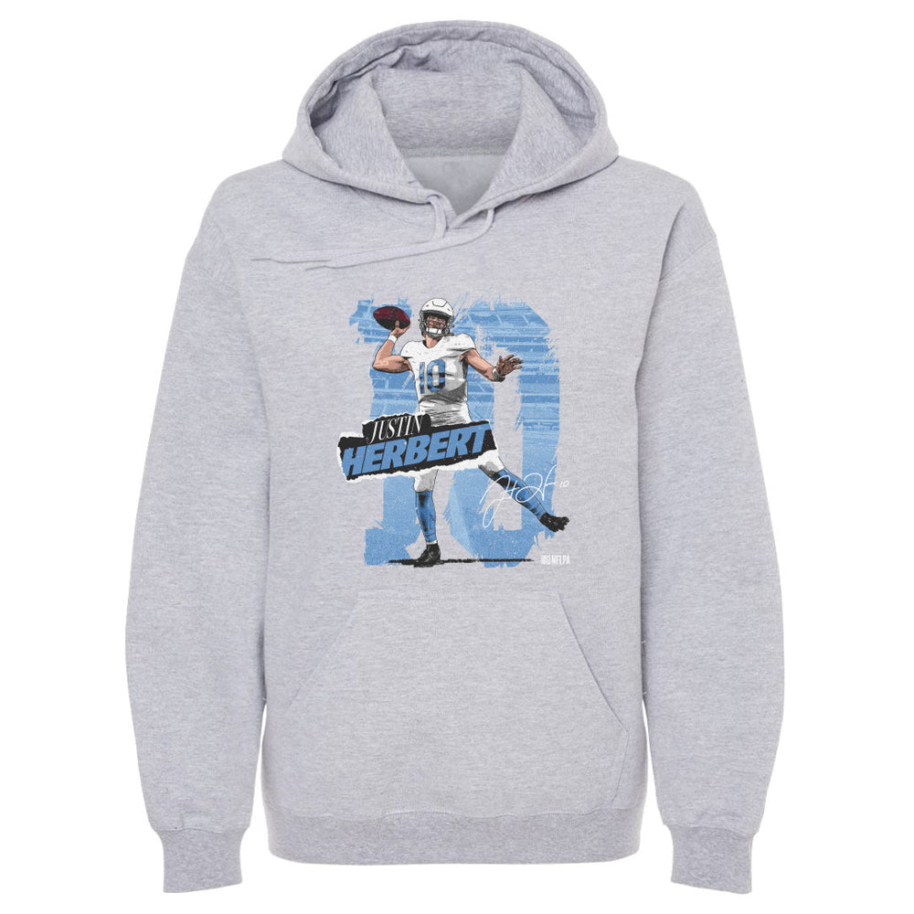 Justin Herbert Los Angeles C Rough WHT (ONLINE ORDER ONLY)
