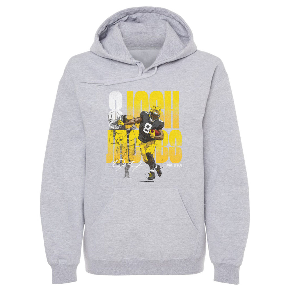 Josh Jacobs Green Bay Stiff Arm WHT (ONLINE ORDER ONLY)