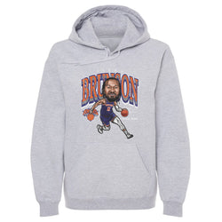 Jalen Brunson New York Knicks Cartoon WHT