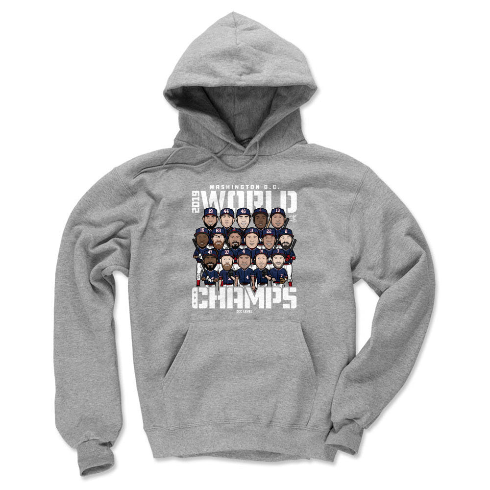 Washington Baseball 2019 World Champs WHT (ONLINE ORDER ONLY)