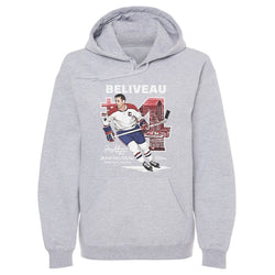 Jean Beliveau Montreal Throwback WHT (ONLINE ORDER ONLY)