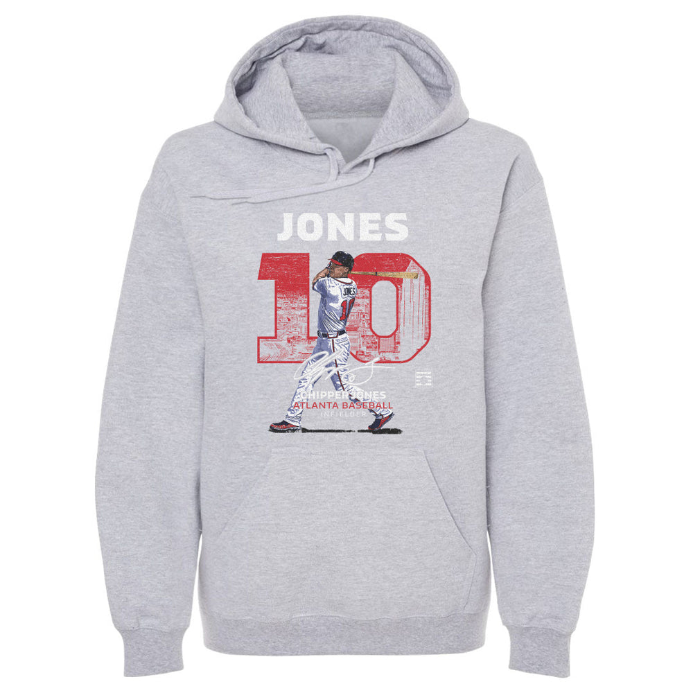 Chipper Jones Atlanta Throwback WHT (ONLINE ORDER ONLY)