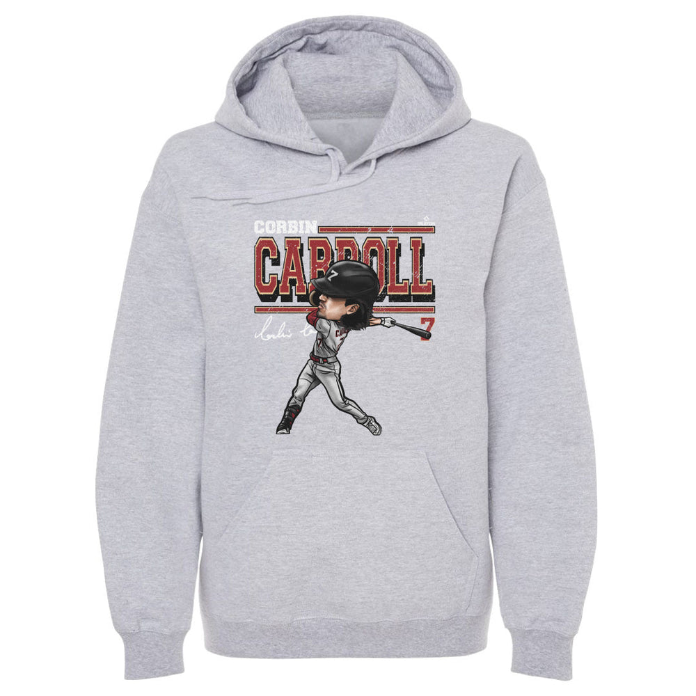 Corbin Carroll Arizona Cartoon WHT (ONLINE ORDER ONLY)