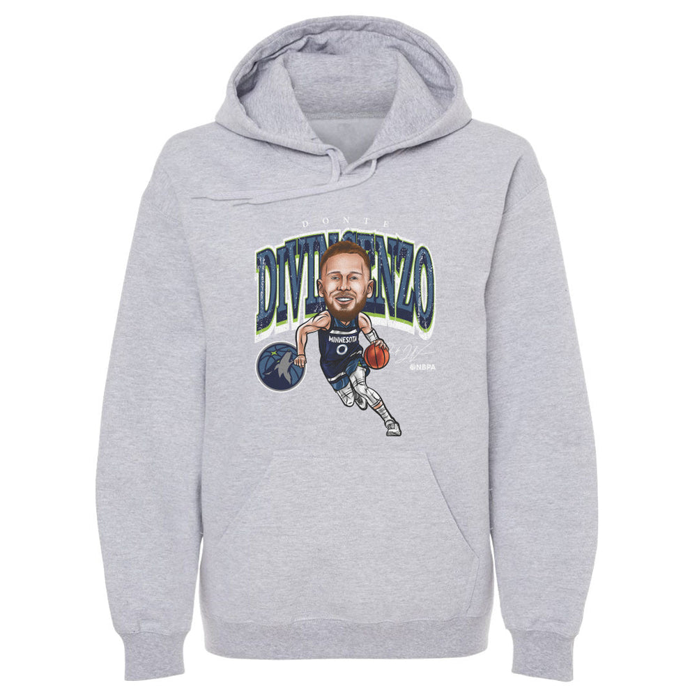 Donte DiVincenzo Minnesota Timberwolves Cartoon NBA WHT (ONLINE ORDER ONLY)