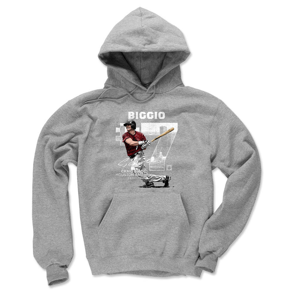 Craig Biggio Throwback Number WHT (ONLINE ORDER ONLY)