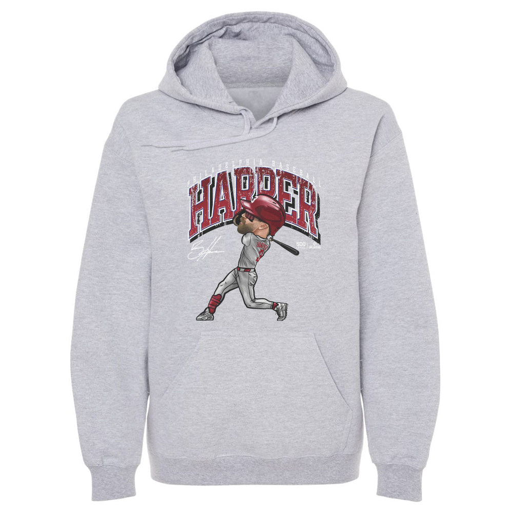 Bryce Harper Philadelphia Cartoon WHT (ONLINE ORDER ONLY)
