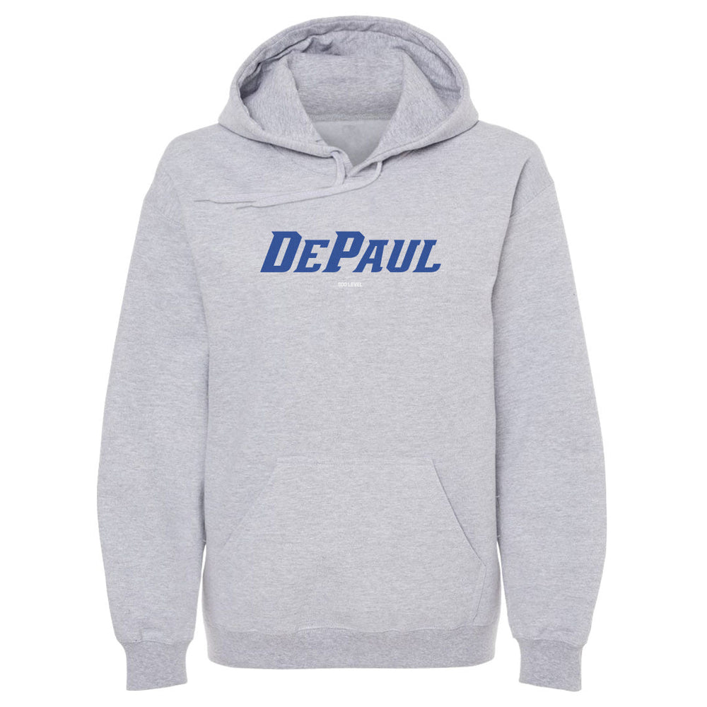DePaul Blue Demons Wordmark Royal WHT (ONLINE ORDER ONLY)