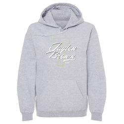 Jaylen Brown Boston Number Script WHT (ONLINE ORDER ONLY)