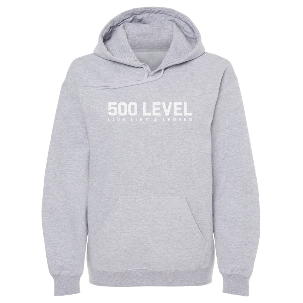 500 LEVEL Wordmark WHT (ONLINE ORDER ONLY)
