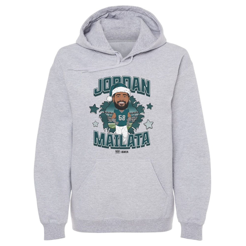 Jordan Mailata Philadelphia Santa Hat WHT (ONLINE ORDER ONLY)