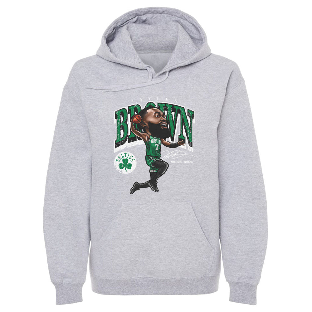 Jaylen Brown Boston Celtics Cartoon WHT (ONLINE ORDER ONLY)