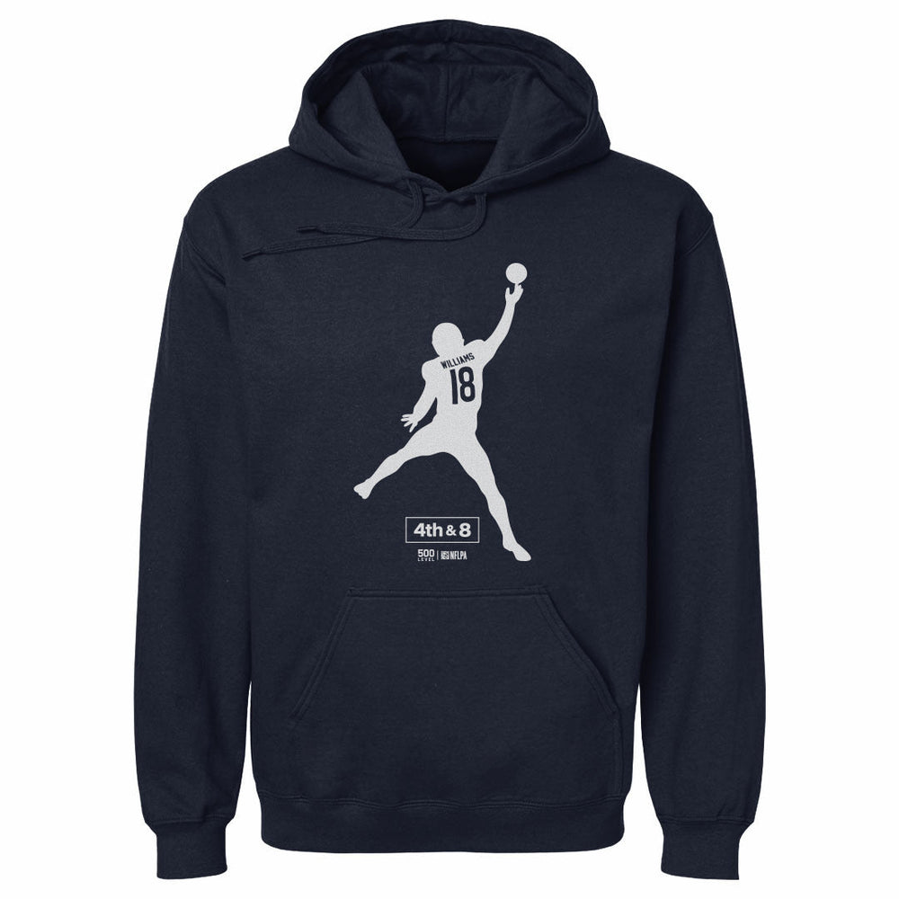 Caleb Williams Chicago Silhouette WHT (ONLINE ORDER ONLY)