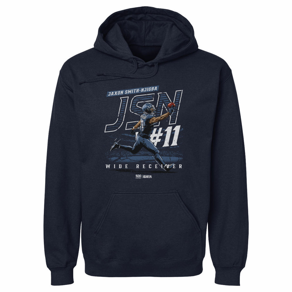 Jaxon Smith-Njigba Seattle JSN Initials WHT (ONLINE ORDER ONLY)