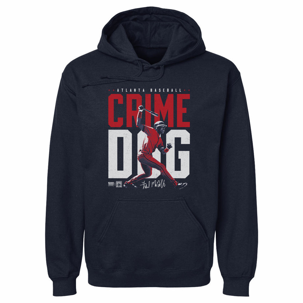 Fred McGriff Atlanta Crime Dog WHT (ONLINE ORDER ONLY)