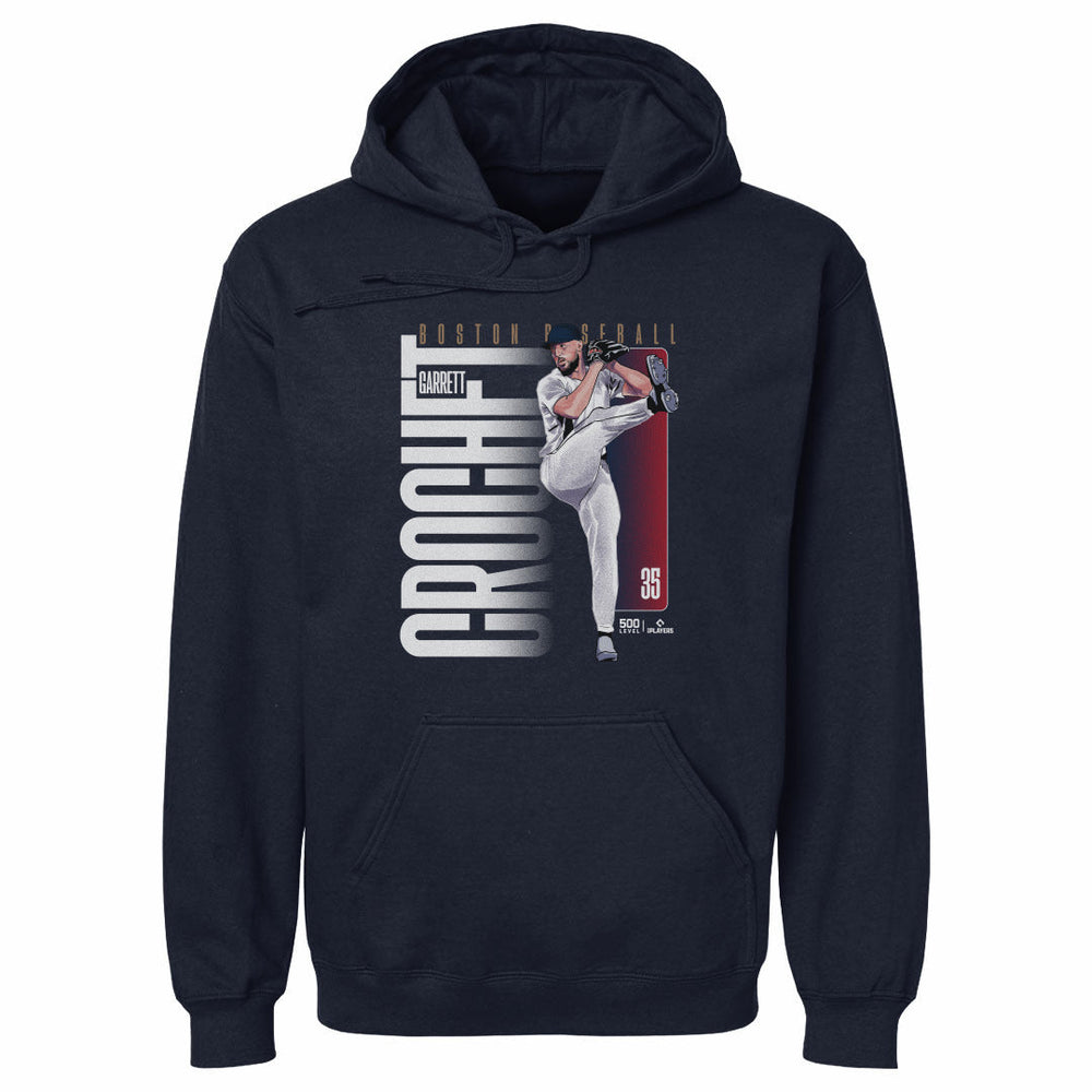 Garrett Crochet Boston Vertical Name WHT (ONLINE ORDER ONLY)