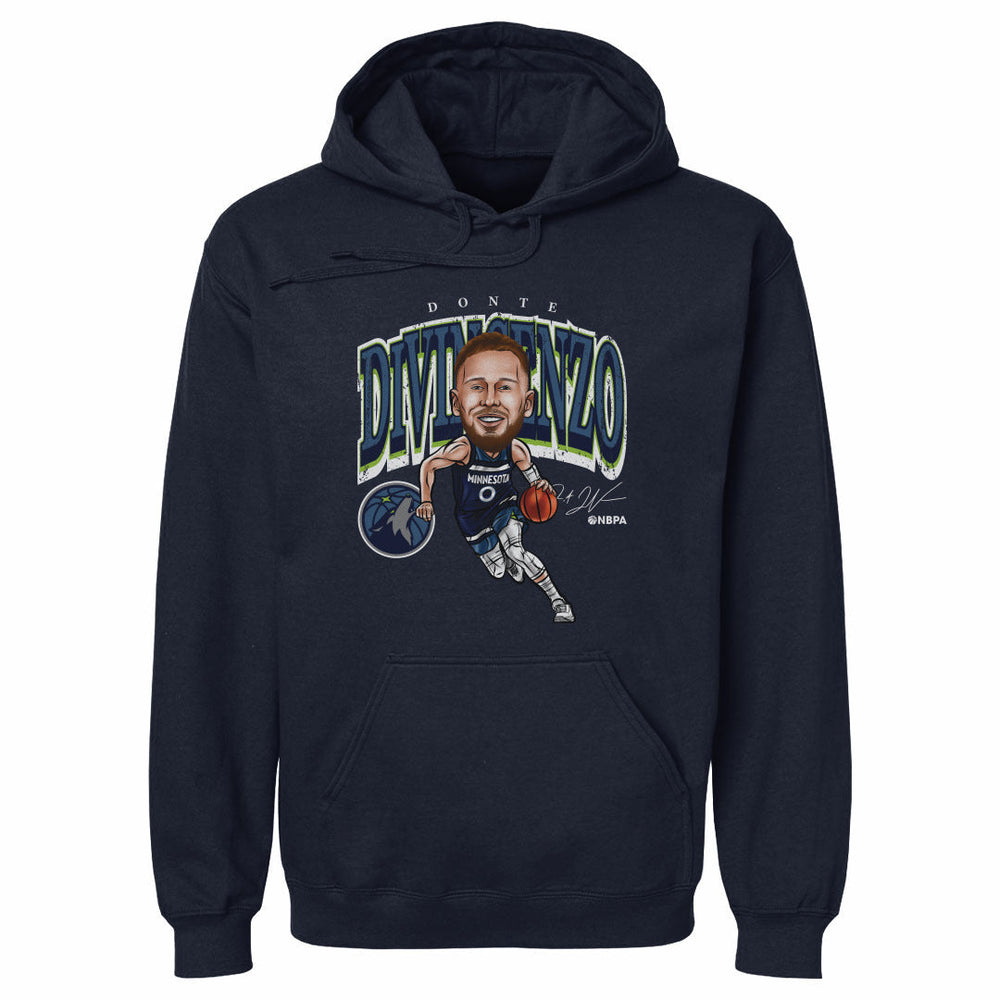 Donte DiVincenzo Minnesota Timberwolves Cartoon NBA WHT (ONLINE ORDER ONLY)