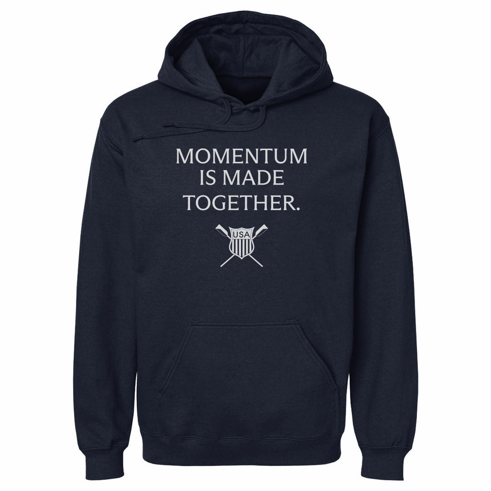 USRowing Momentum Is Made Together WHT (ONLINE ORDER ONLY)