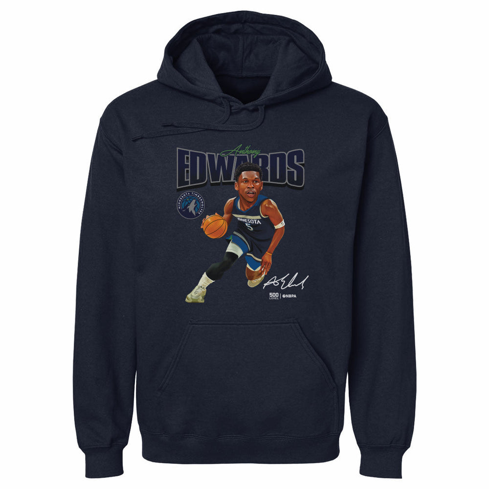 Anthony Edwards Minnesota Timberwolves Caricature WHT (ONLINE ORDER ONLY)