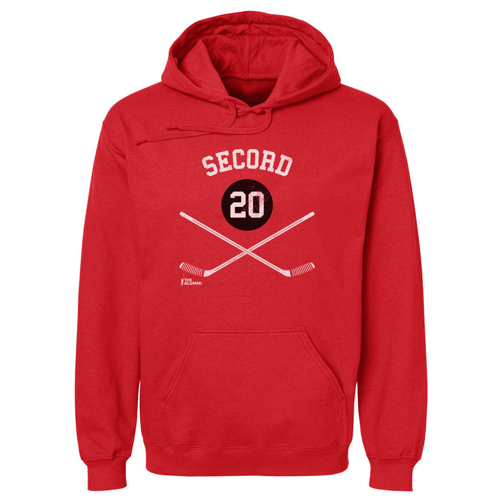 Alan Secord Chicago 20 Sticks WHT