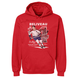 Jean Beliveau Montreal Throwback WHT (ONLINE ORDER ONLY)