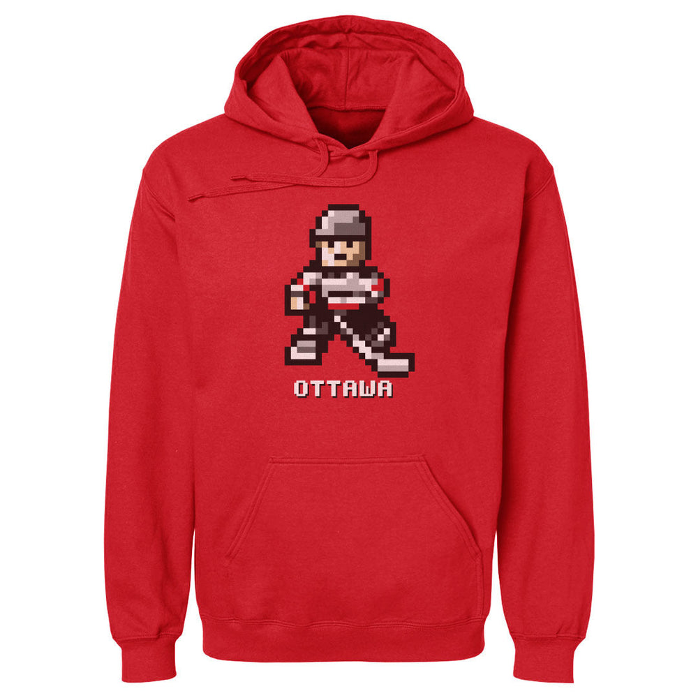 Ottawa Hockey 8-bit WHT (ONLINE ORDER ONLY)