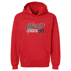 Connor Bedard Chicago Script 98 WHT
