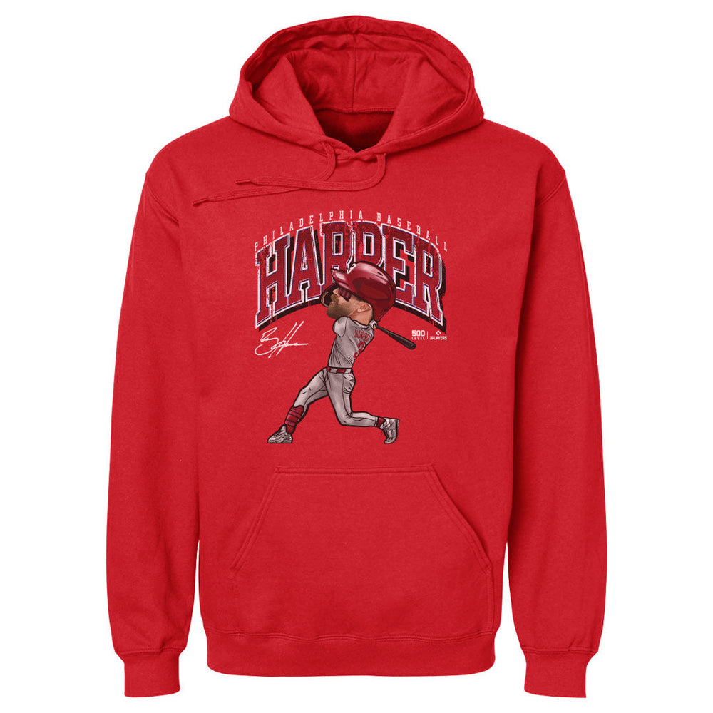 Bryce Harper Philadelphia Cartoon WHT (ONLINE ORDER ONLY)
